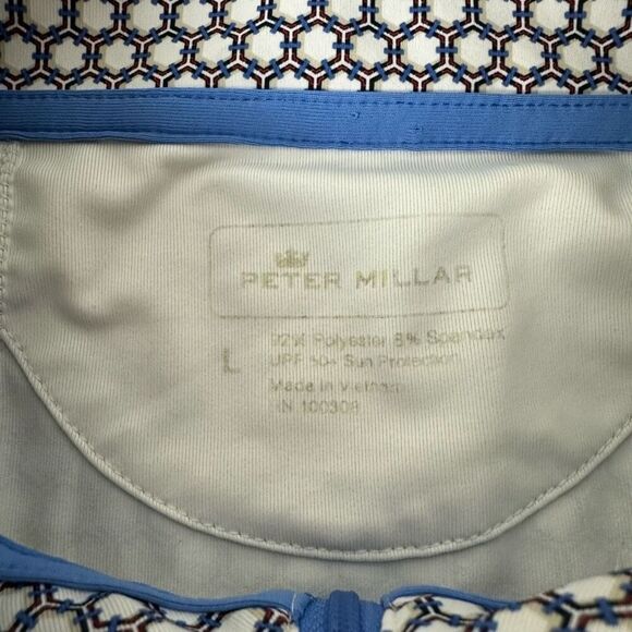 Peter Millar Sun Shirt size Large Hershey Country Club Logo - Picture 4 of 8